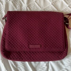 Wine colored Vera Bradley Purse